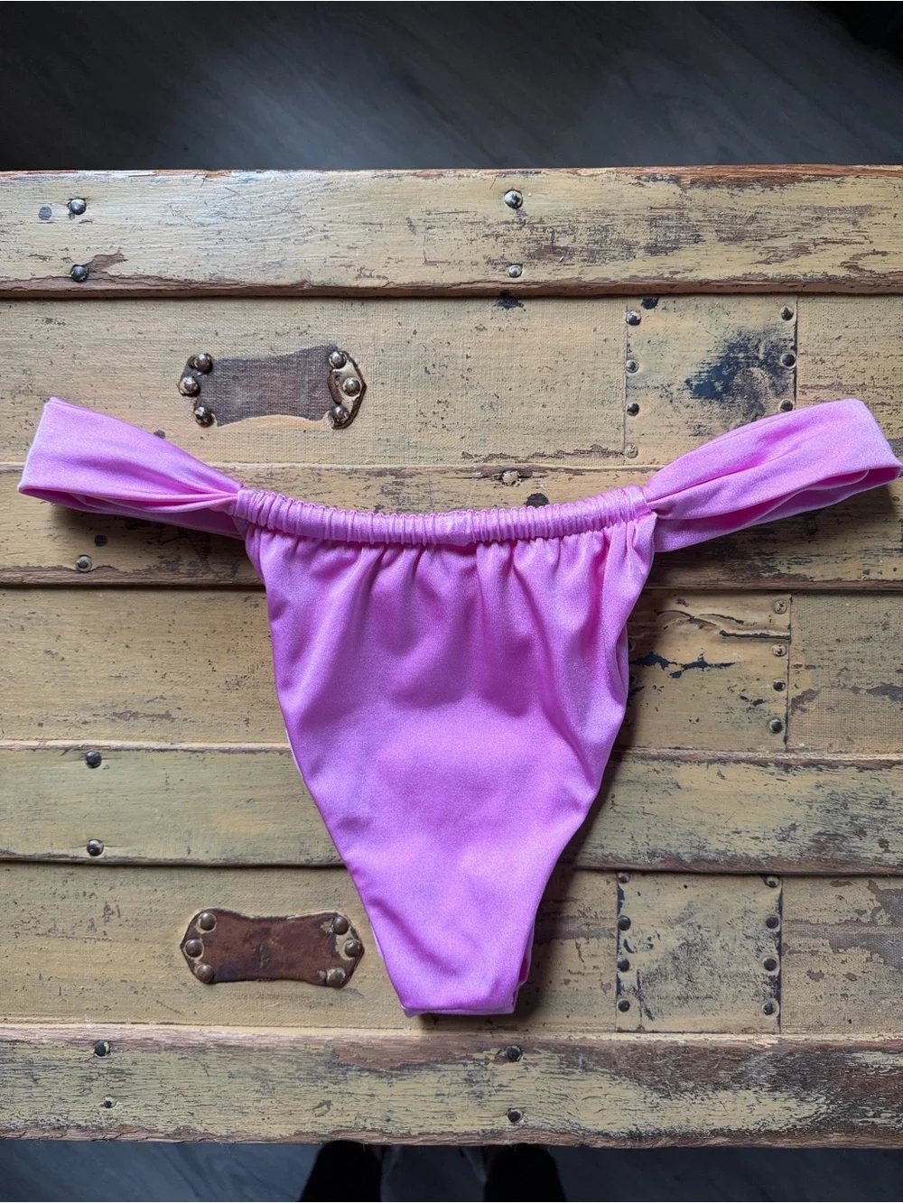 SOMMER SWIM THE SADIE BOTTOM IN PROFUMO PINK - Picture 5 of 12